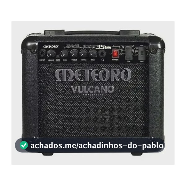 Amplificador Combo Meteoro Space Junior 35GS 35 W 2 Canais