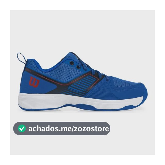 Tênis Wilson Ace 3.0 All Court Azul Preto E Vermelho