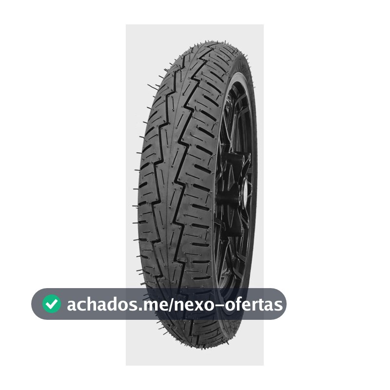 Pneu Traseiro Biz Pop 80/100-14 Cinborg Parrudo Rua Aro 14