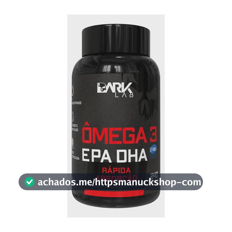 Ômega 3 Epa Dha 240 Cápsulas Dark Lab