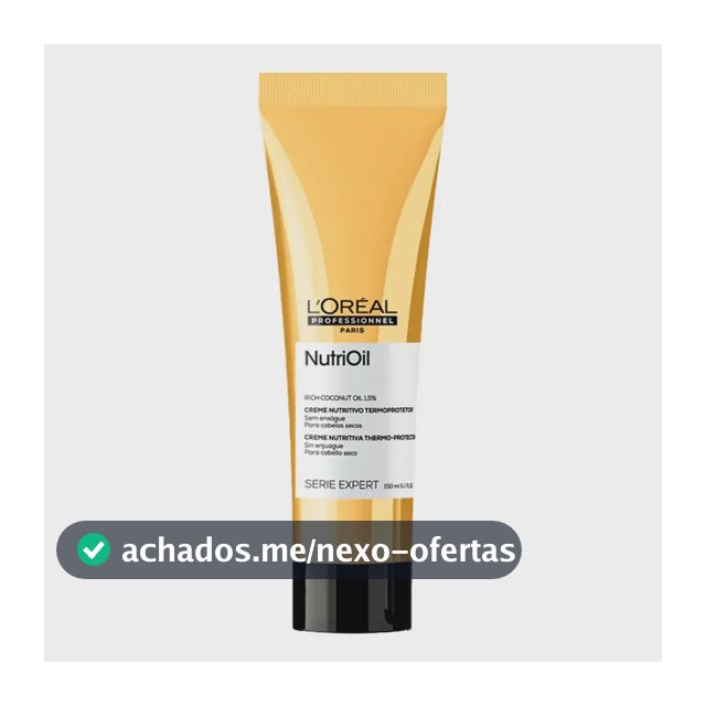 Nutrioil Creme Nutritivo Termoprotetor Leave-In 150ml - Série Expert | L'oréal Professionnel