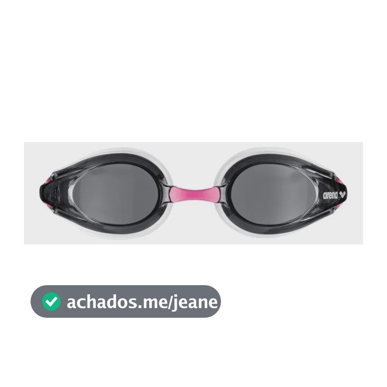 Óculos De Natação Tracks Branco E Fucsia Tam Único Arena Branco/fúcsia - Fumê