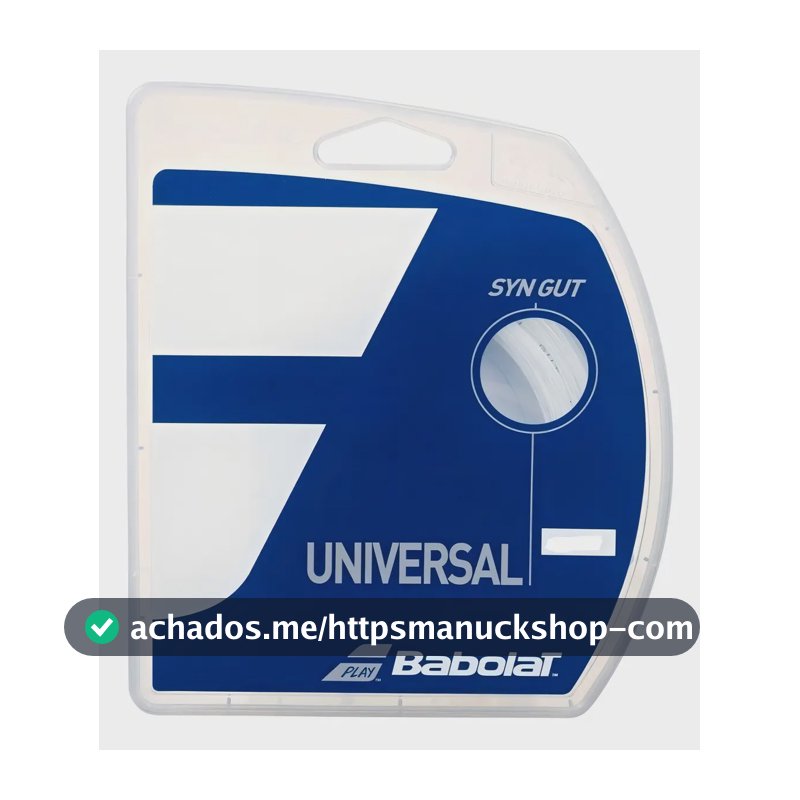 Corda Babolat Synthetic Gut Universal 17l 1.25mm Branca - 12m