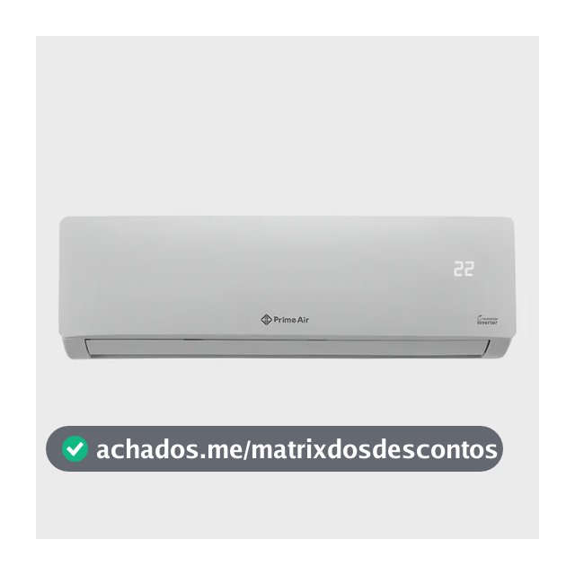 Ar-condicionado Split 9000 Btu/h Prime Air 9qc Quente E Frio Branco