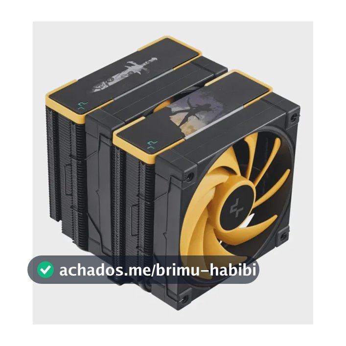 Air Cooler Deepcool Ak620 Zero Dark Zoria 6 Heatpipes Preto
