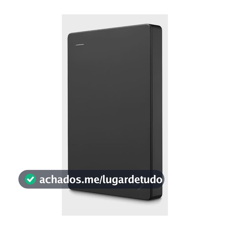 Hd Externo Seagate 1tb Usb 3.2 Portátil Preto (stgx4000100) Preto