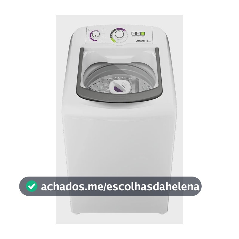 Máquina de Lavar Consul 13Kg Branca Ciclo Edredom - CWH13AB