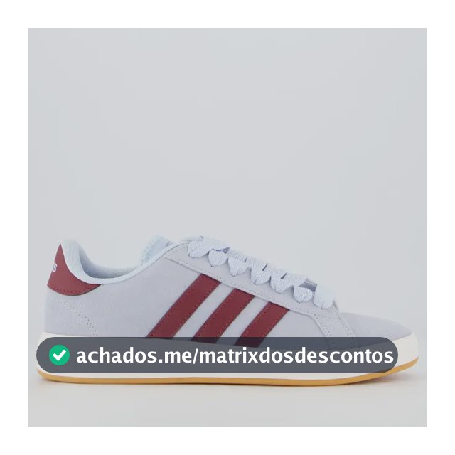 Tênis adidas Grand Court Base 00s Feminino Azul E Bordô Azul - 36 Br