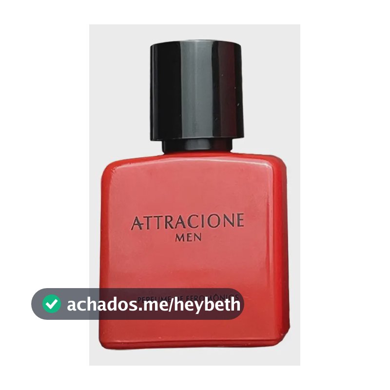 Attracione Men perfume Masculino Com Feromônios Ativados 25 mL