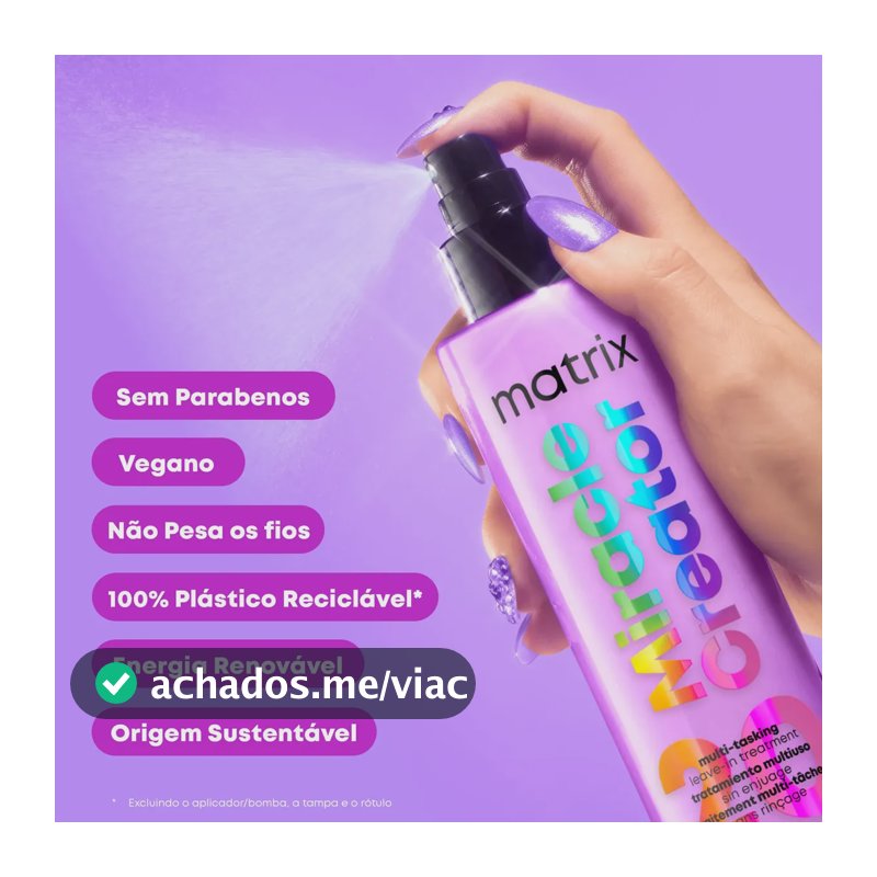 Protetor Térmico Capilar Matrix Miracle Creator 190 ml