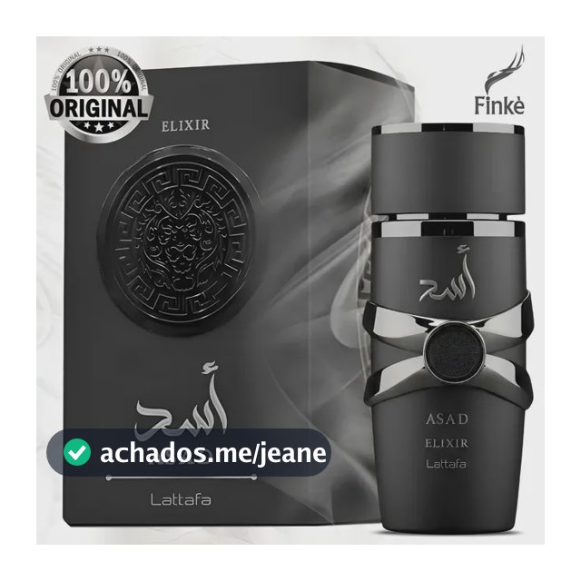 Perfume Árabe Asad Elixir Masculino Edp 100ml Eau De Perfum