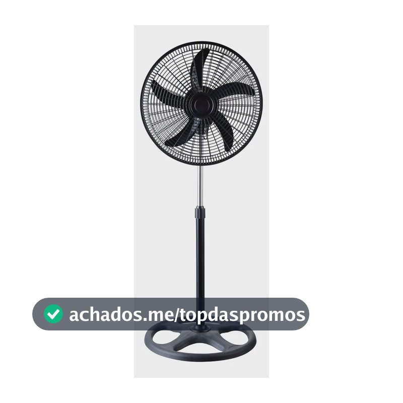 Ventilador De Pé E Chão 16 Polturbo 3 Vel 110 Ou 220v Fs 107 Fs 107&110v