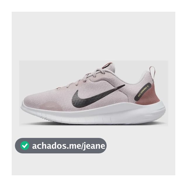 Tênis Nike Flex Experience 12 Feminino Rosa/preto 36 Br