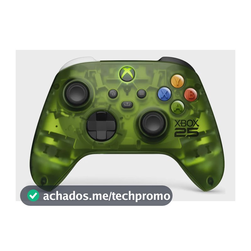 Controle Sem Fio Xbox Series Edição Especial X25 - Verde Verde