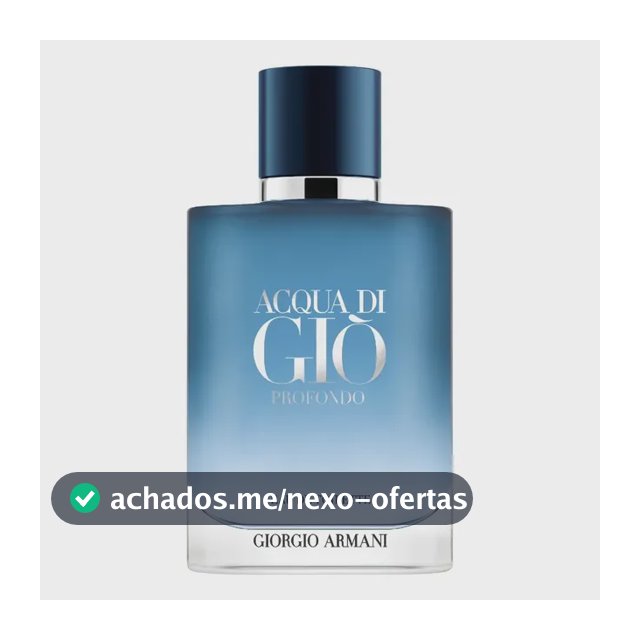 Armani Beauty Perfume Masculino Acqua di Giò Profondo Eau de Toilette 100ml