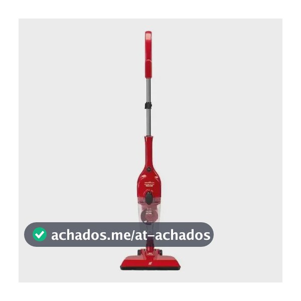 Aspirador De Pó Bas1500v Vertical Ciclone 1400w Britânia Cor Vermelho