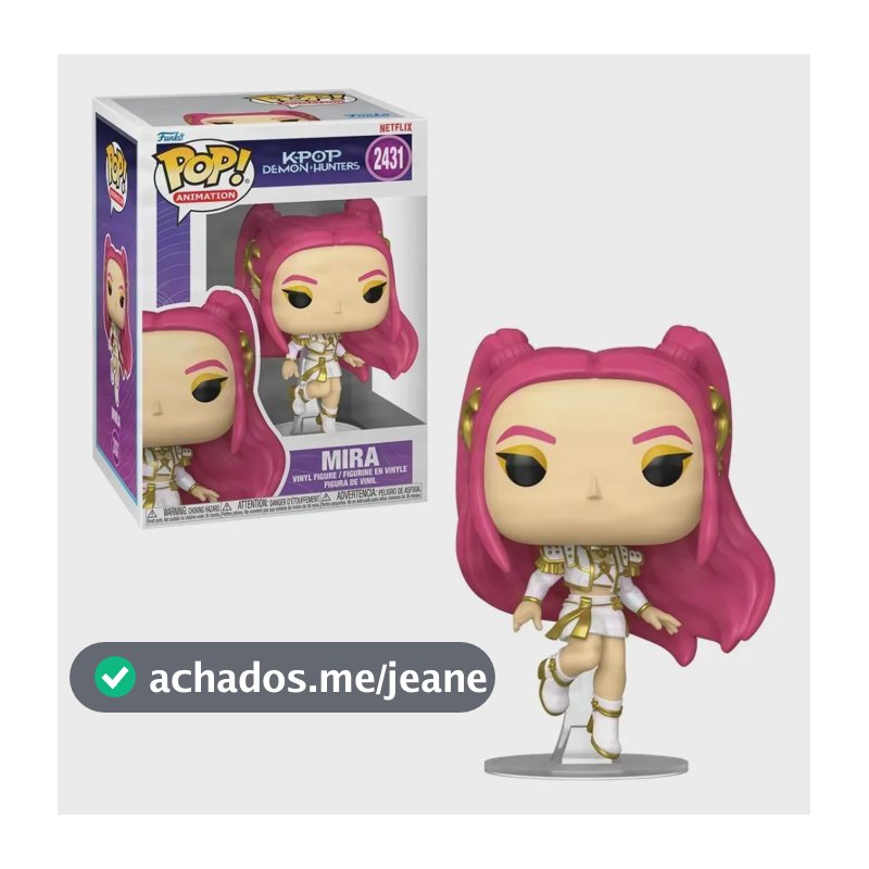 Boneco Funko Pop! Guerreiras Do K-pop - Mira