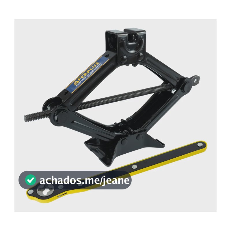 Macaco Automotivo Sanfona Mecânico 1500kg P/veículos 1,5 Ton