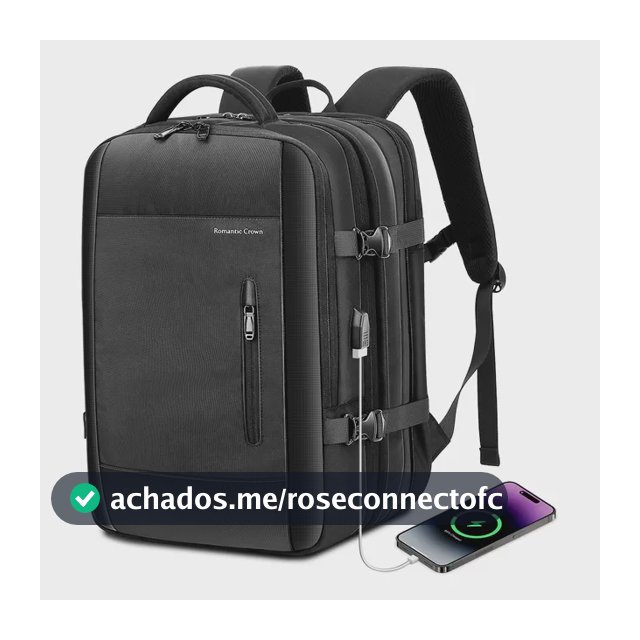Mochila Viagem Executiva Grande Notebook Masculina Feminina