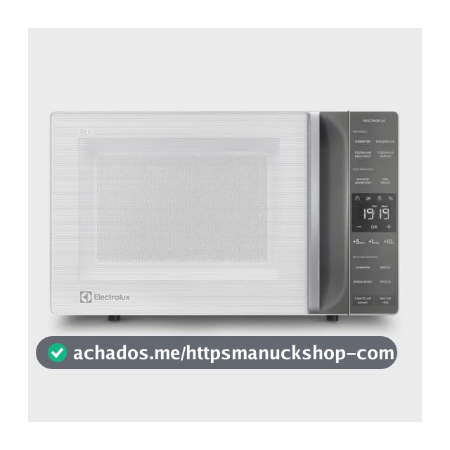 Micro-ondas Electrolux Branco 23L Efficient ME23B