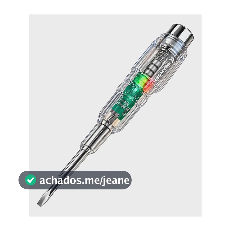 Chave Teste De Tensão Inteligente Caneta Detector Bomvink
