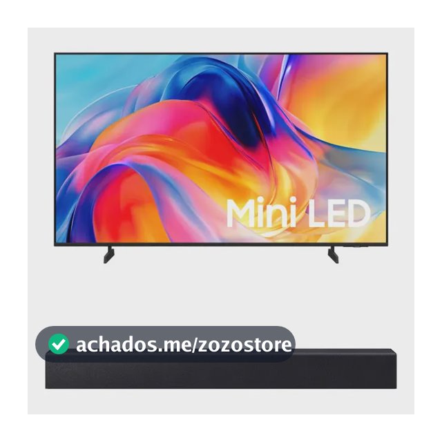 Samsung Smart Tv 50  Mini Led 4k M75h + Soundbar Hw-b400f