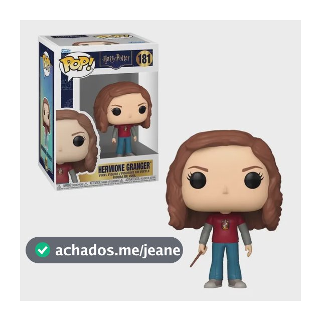 Boneco Funko Pop! Harry Potter 6 - Hermione Oppugno