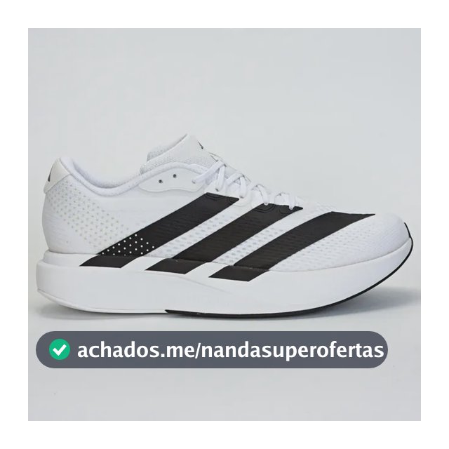Tênis adidas Adizero Pacer Unissex Corrida Branco/preto 41