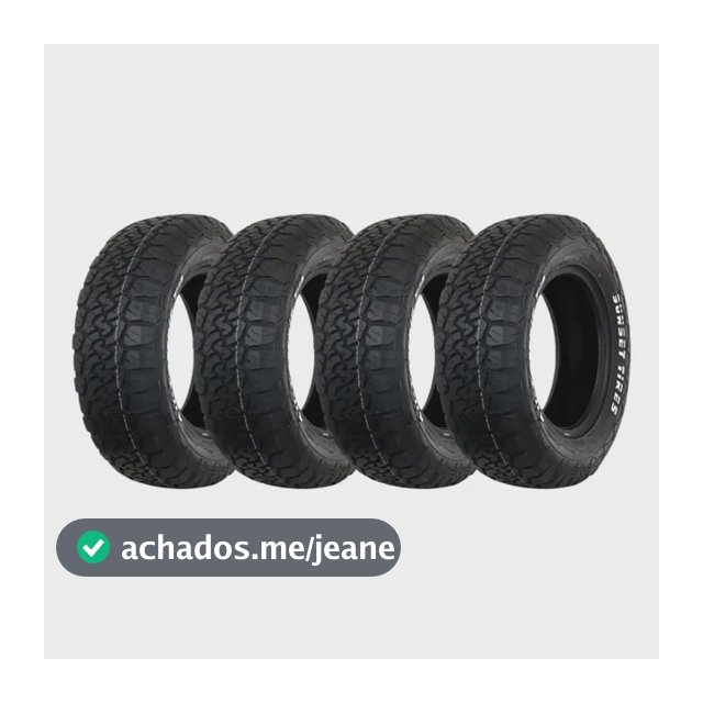Kit 4 Pneu 215/65r16 8pr 103/100s Sunset All-terrain Aro 16