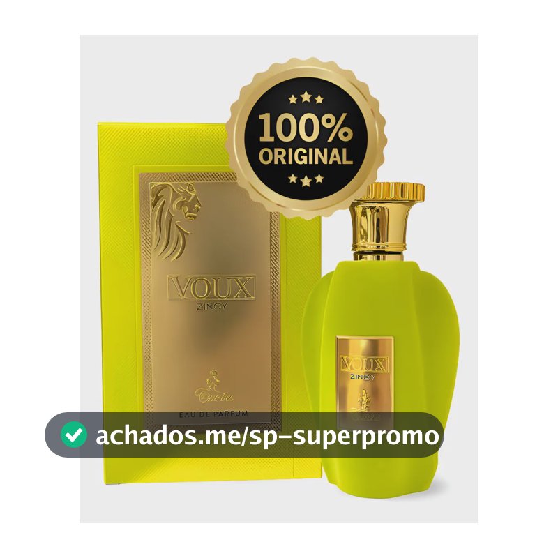 Perfume Voux Zingy Paris Corner 100 Ml
