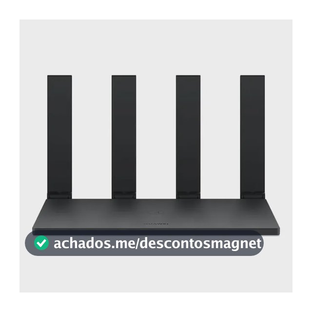 Roteador Huawei Wifi Ax2s 5 Ghz Wi-fi 6 Harmonyos Mesh+ Easymeshvisualização De Diagnósticos Do Wi-fi Controle Parental Preto