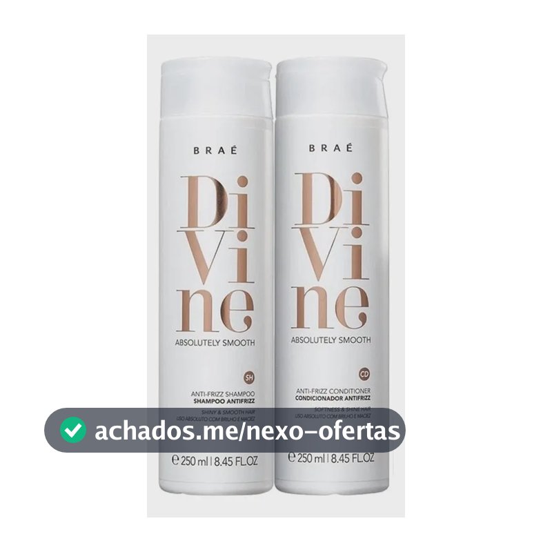 Brae Kit Divine Shampoo 250ml + Condicionador 250ml