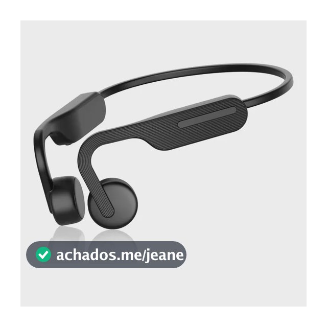 Fones De Ouvido Aberto Para Correr, Andar De Bicicleta, Diri Preto