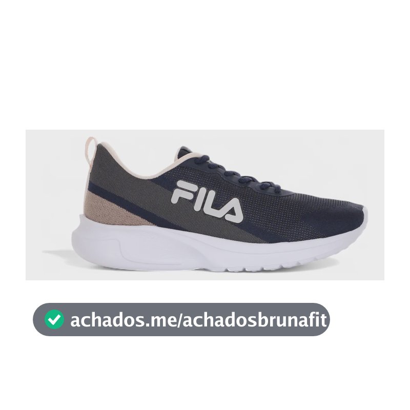 Tênis Fila Vector Academia Fitness Esportivo Amortecimento Azul 36 Br
