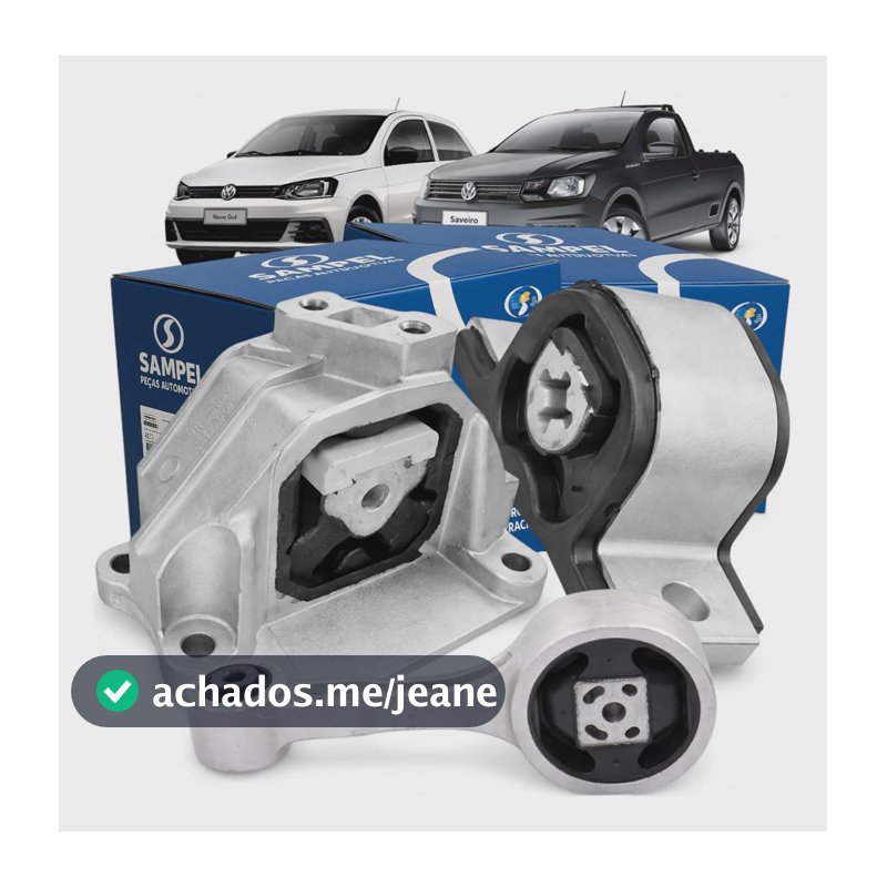 Kit Coxins Motor E Câmbio Gol Voyage Fox Saveiro G5 G6 G7