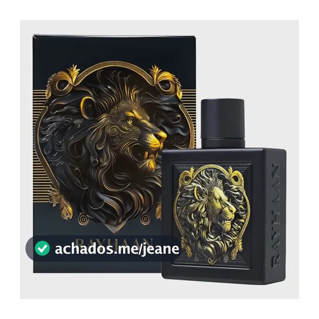 Perfume Masculino Lion 100ml - Rayhaan
