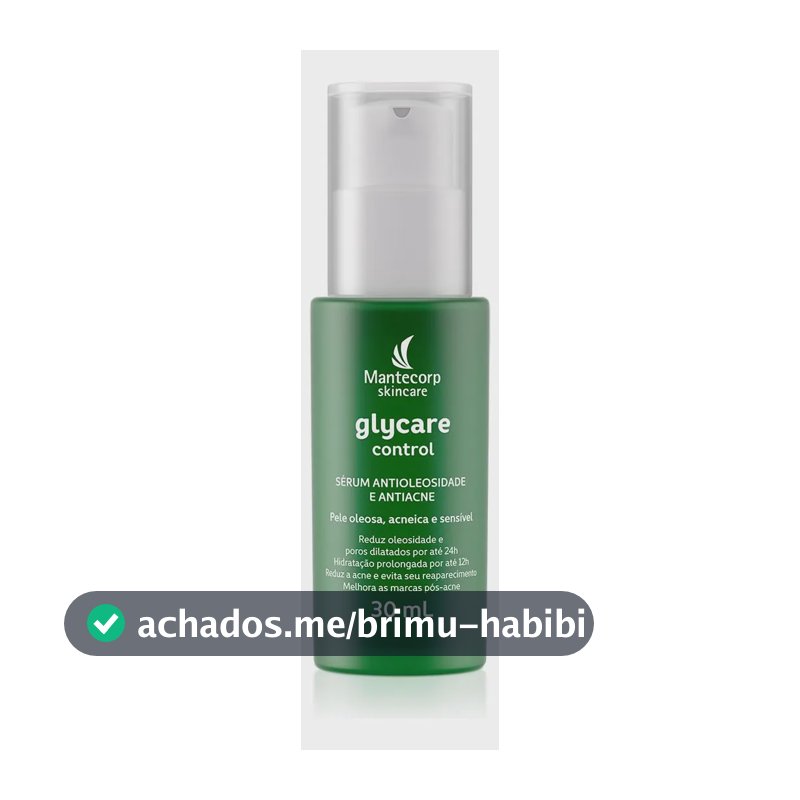 Sérum Facial Antioleosidade e Antiacne Mantecorp Skincare 30ml Glycare Control