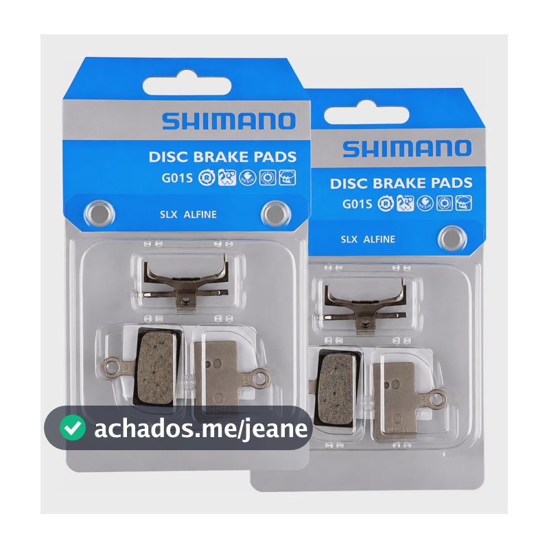2 Par Pastilha Freio Shimano G01s Resina Caixa Original