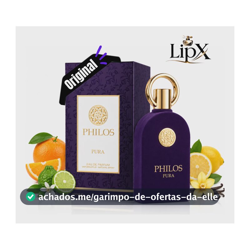 Perfume Arabe Maison Alhambra Philos Pura Edp 100ml