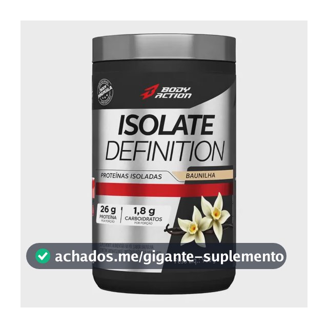 Whey Isolado Proteína 100% Isolada 900g Body Zero Açúcar
