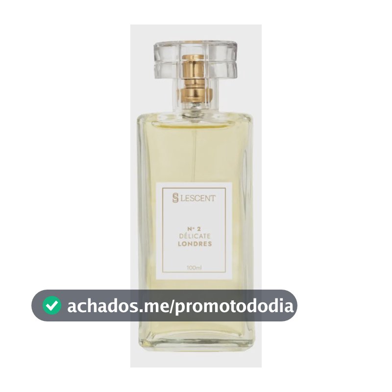 Perfume Deo Colônia Lescent N2 Delicate Londres 100ml Feminino