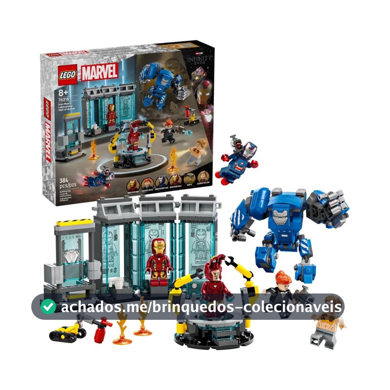 Lego® | Marvel Laboratório Do Homem De Ferro 76315