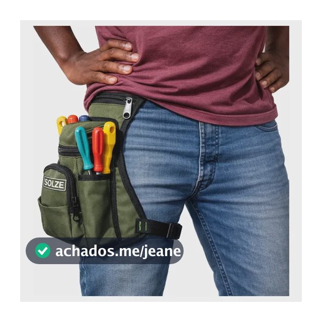 Pochete Cartucheira De Perna Para Ferramentas Solze