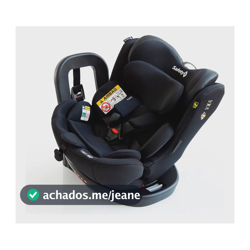 Cadeirinha Safety 1st, i-NXT, 0 a 36kg, com Giro 360°, Black Urban