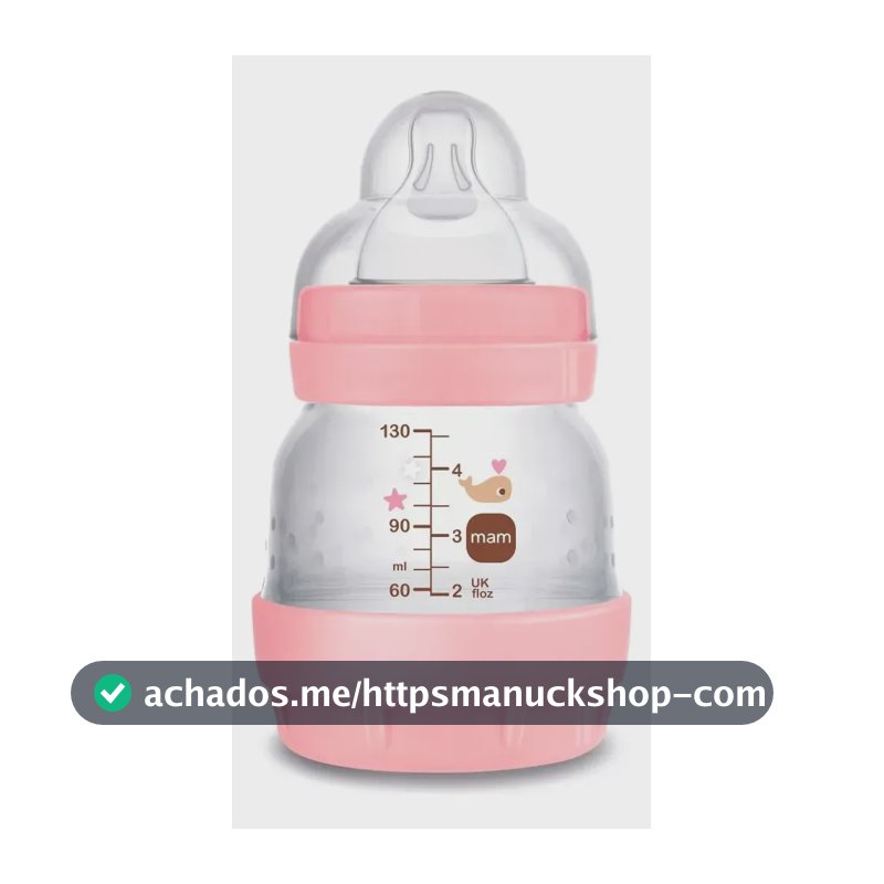 Mamadeira MAM Easy Start Rosa 130ml 0 Meses MA01212