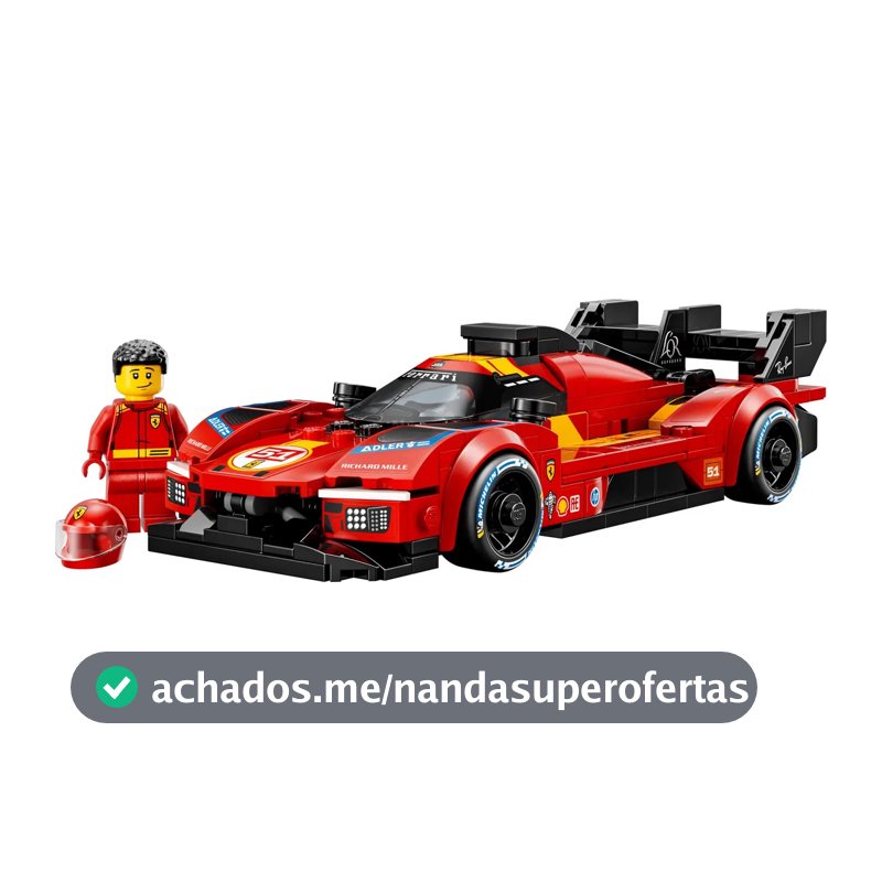 Lego Speed Champions Ferrari 499p 77261 329 Peças 329 Ferrari 499p