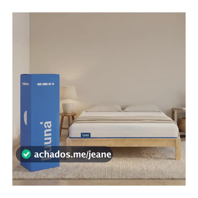 Colchão Casal Luuna Support, Espuma Firme, 10 Anos de Garantia, 18cm, Ortopédico com Suporte à coluna