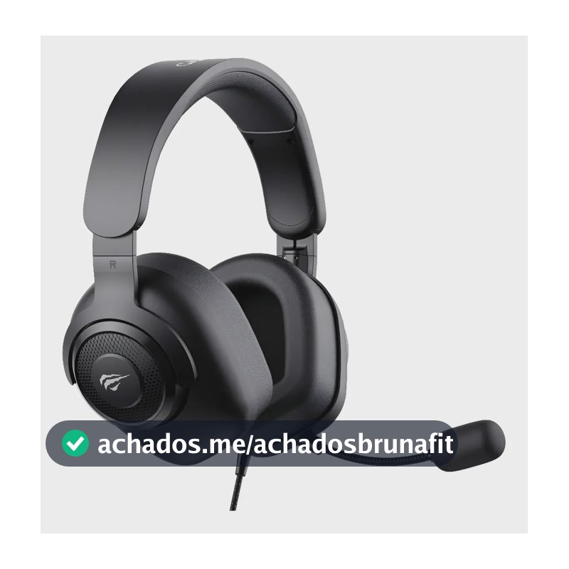 Fone De Ouvido Gamer Havit H2230d Preto P2/p3/usb-c Preto