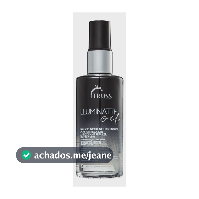 Illuminatte Oil Óleo Iluminador 60ml Truss