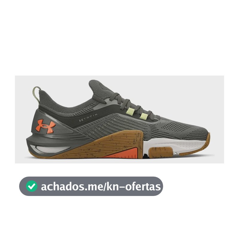 Tênis Academia Treino Unissex Tribase Cross 2se Under Armour Cinza Liso 42 Br
